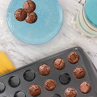 Gibson Baker's Friend™ 24 Cup Nonstick Steel Mini Muffin Pan