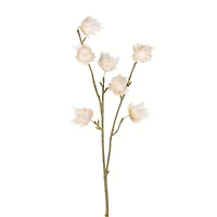 Ivory Hibiscus Spray, 3ct.