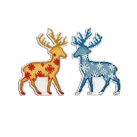 MP Studia Northern Deer Plastic Canvas Counted Cross Stitch Kit
