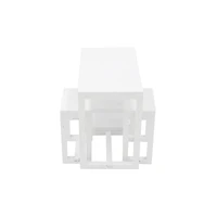 Mini White Bar Table & Chairs Set by Make Market®