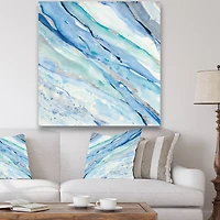 Designart - Blue Silver Spring I