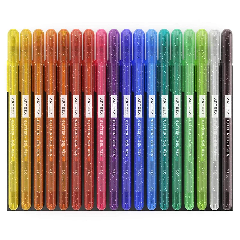 Arteza® 1mm Iridescent Super Glitter Gel Pens