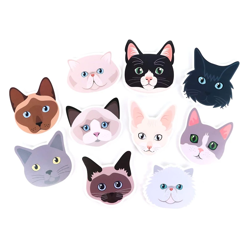 Cats Vinyl Die Cut Stickers by Recollections™