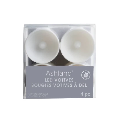 White LED Votive Candles by Ashland®, 4ct.