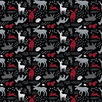 Emma & Mila® Hudson Collection Forest Animal Precut Cotton Fabric, 4ct.