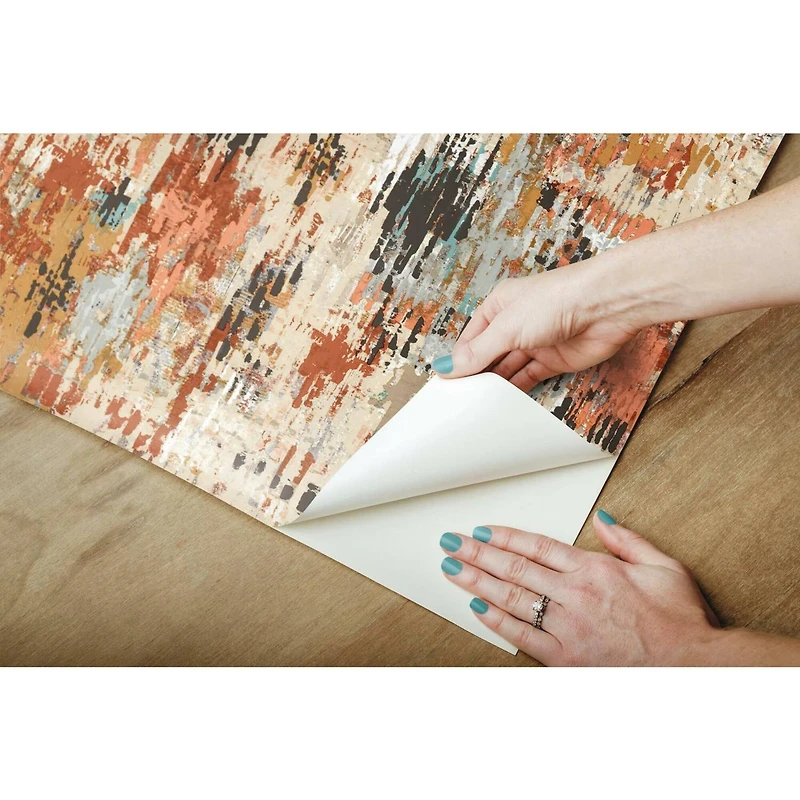 RoomMates Aztec Peel & Stick Wallpaper