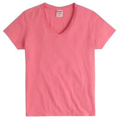 Hanes ComfortWash Garment-Dyed V-Neck Women's T-Shirt
