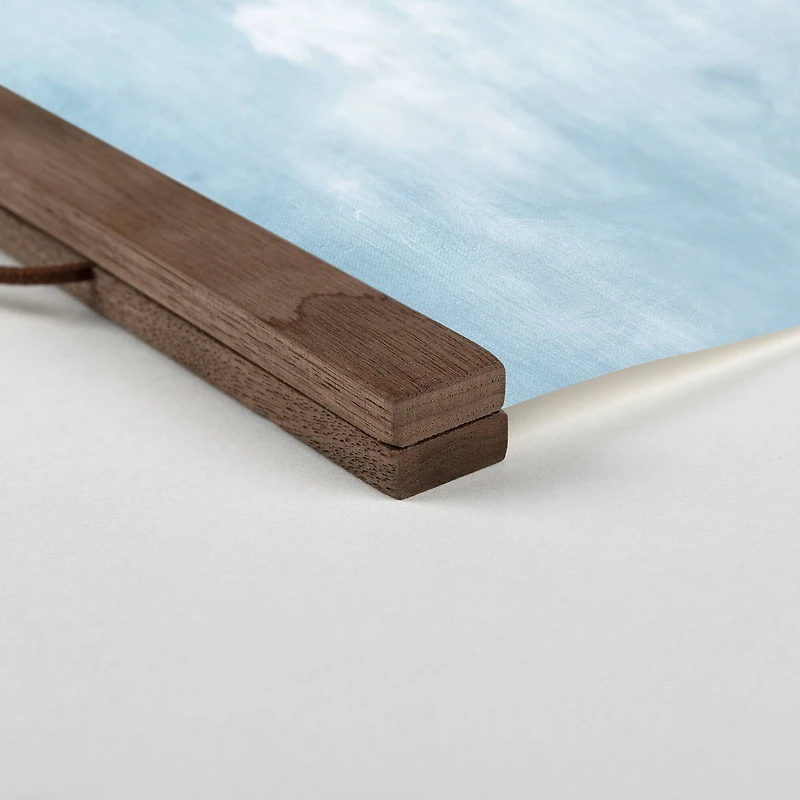 Ocean Dock Teak Hanging Canvas Wall Art