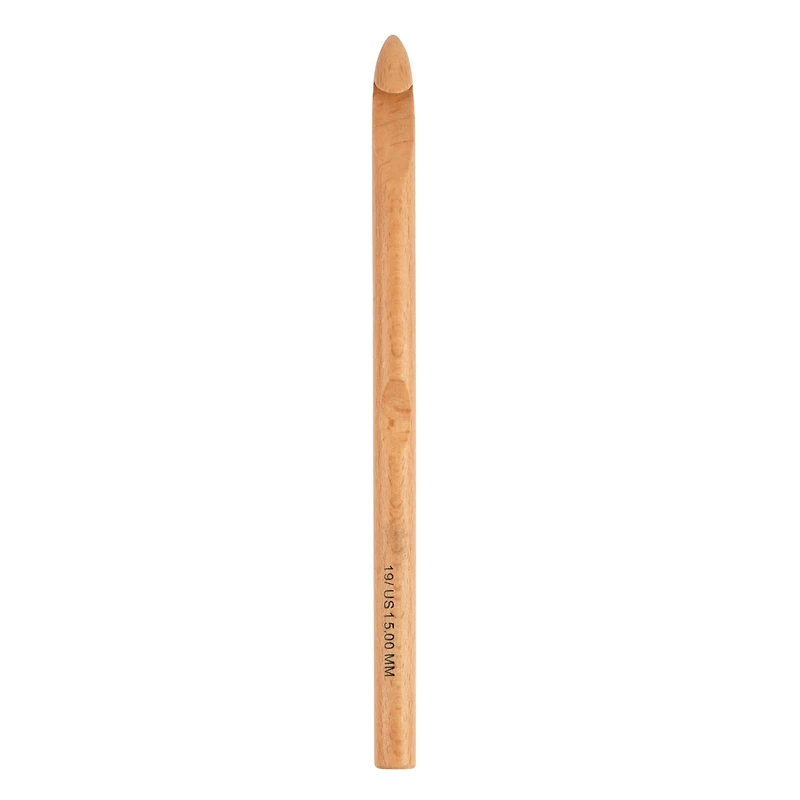 Jumbo Wood Crochet Hook by Loops & Threads