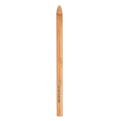 Jumbo Wood Crochet Hook by Loops & Threads