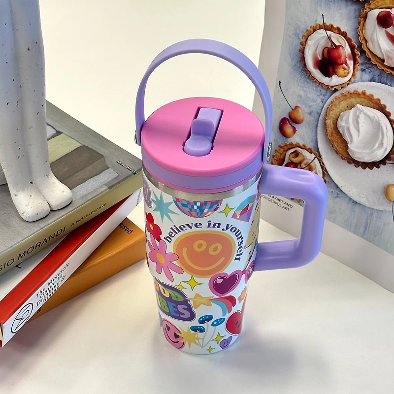 20oz. Believe in Yourself Stainless Steel Insulated Tumbler by Ashland®