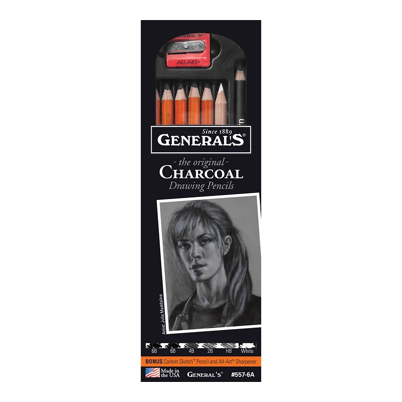 General's® The Original Charcoal Drawing Pencil Set