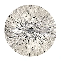 Silver Stainless Steel Glam Wall Décor Accent Set