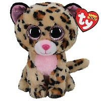 Ty Beanie Boos™ Livvie Brown & Pink Leopard, Regular