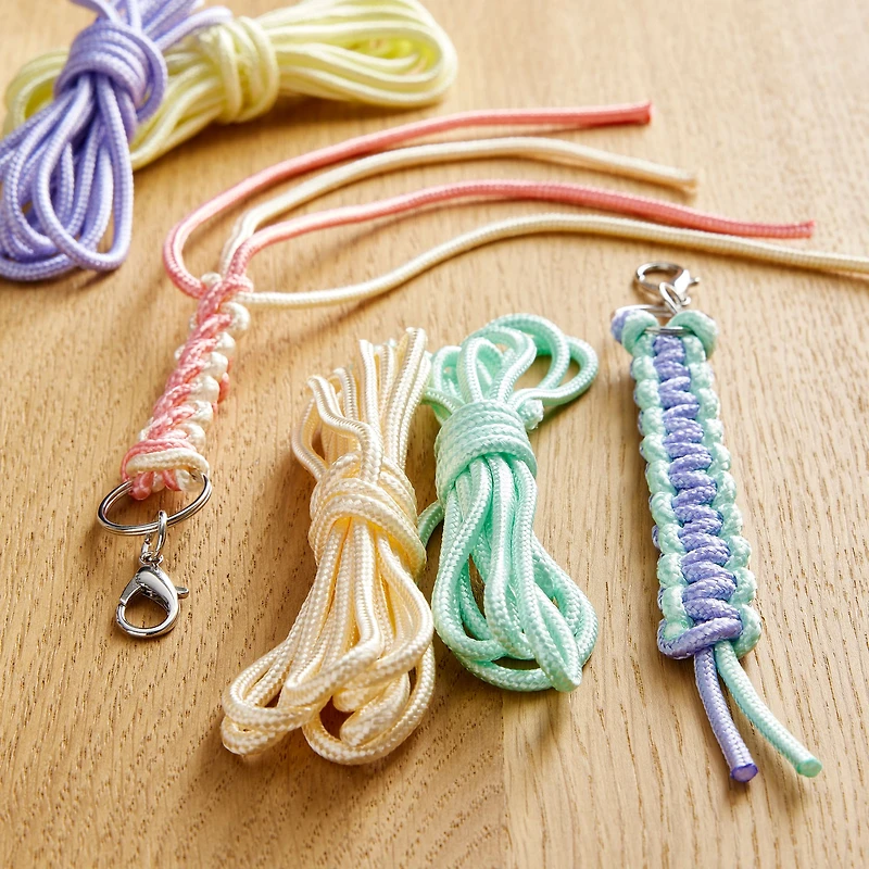 8ft. Pastel Paracords by Creatology™, 5ct.