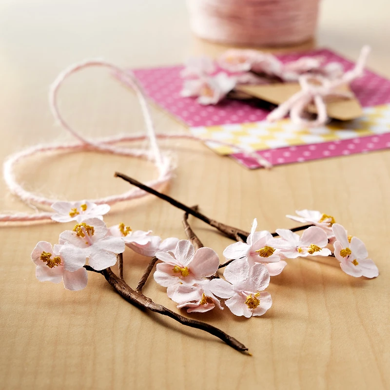 Paper Cherry Blossom Embellishments by Recollections™