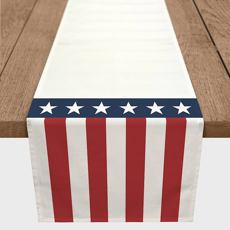 Stars & Stripes Indoor/Outdoor Table Runner