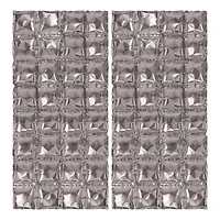 Beistle Silver Foil Balloon Backdrops