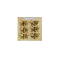 Hello Honey® Pewter Bee Magnets on a Card, 6ct.