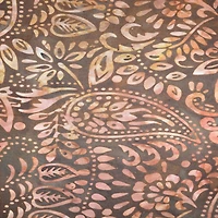 Feldman Premium Indonesian Batik Brown Paisley Fabric
