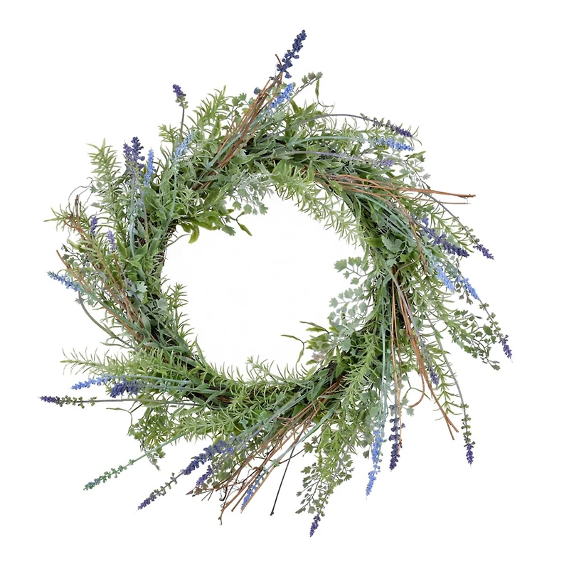 21" Lavender Wreath