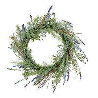21" Lavender Wreath