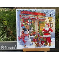 Merejka The Toy Shop Counted Cross Stitch Kit