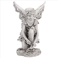 Design Toscano 17" Fiona the Flower Fairy Sculpture