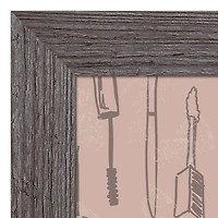 Beauty is Within Print in Gray Frame