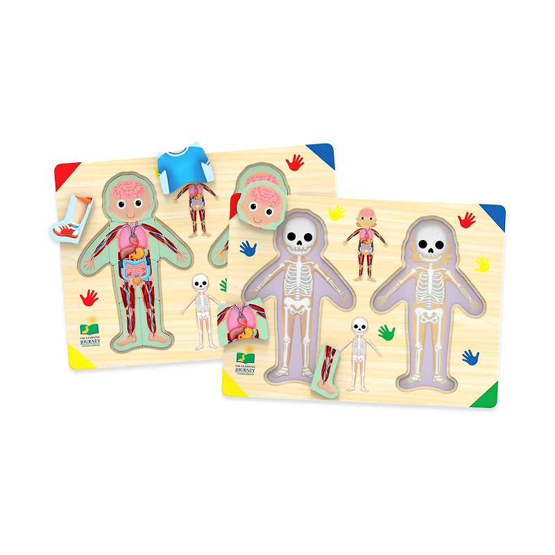 Lift & Learn Puzzle - Inside of Me: 28 Pcs
