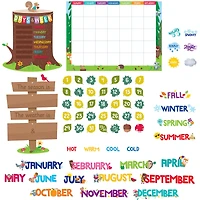 Creative Teaching Press Woodland Friends Calendar Bulletin Board Set, 2 Sets of 134