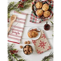 DII® Assorted Jingle Dishtowel Set