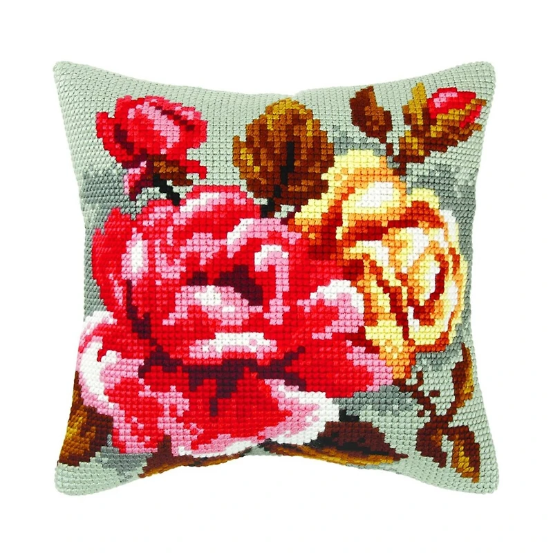 Orchidea Needlepoint Kit Cushion