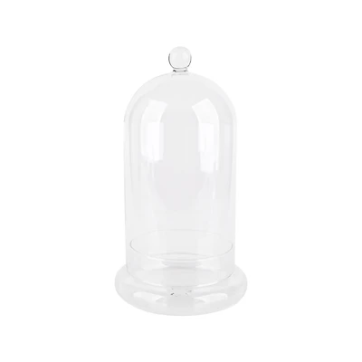 Large Glass Cloche with Base by Ashland®