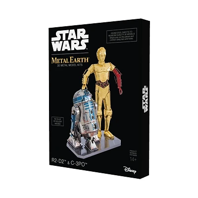 Metal Earth® Star Wars™ R2-D2™ & C-3PO™ 3D Metal Model Kit