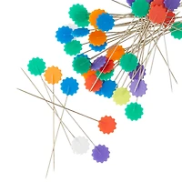 Loops & Threads™ Flat Flower Pins