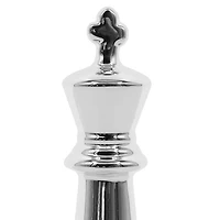 7" Silver King Ceramic Tabletop Chess Piece by Ashland®