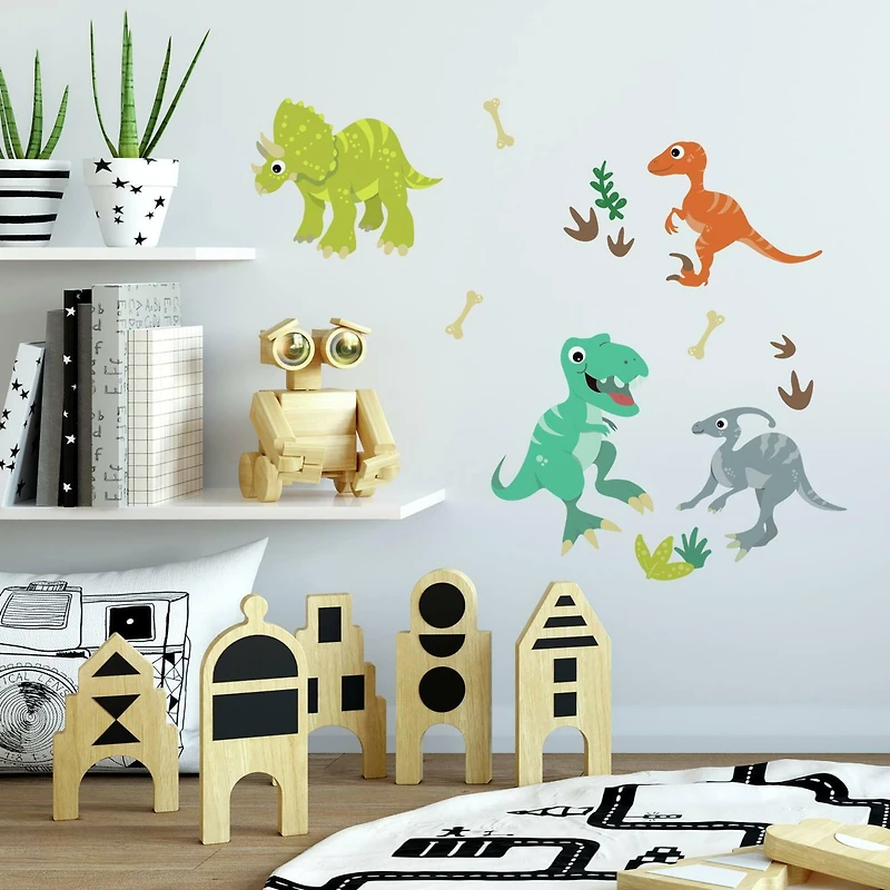 RoomMates Friendly Dinosaur Peel & Stick Wall Decals