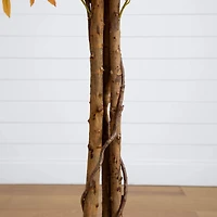 7ft. Autumn Deluxe Maple Artificial Fall Tree