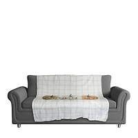 Autumn Pumpkins Sherpa Fleece Blanket