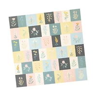 Maggie Holmes Perforated Cardstock With Gold Foil Accents Parasol Specialty Paper, 12" x 12"