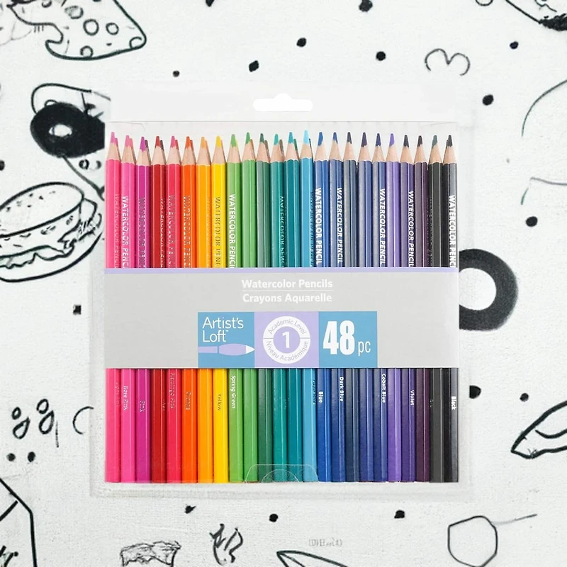 Watercolor Pencil Set by Artist's Loft™, 48 ct.