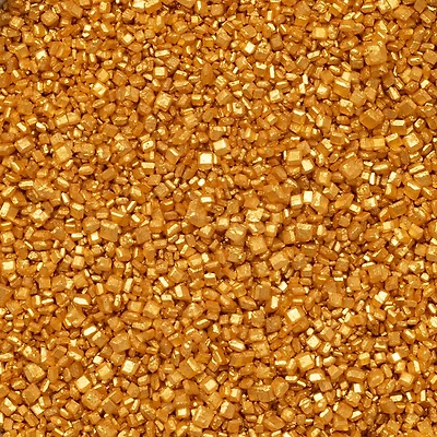 AC Food Crafting 15 Mesh Bulk Pearlized Sanding Sugar Sprinkles, 50lb.
