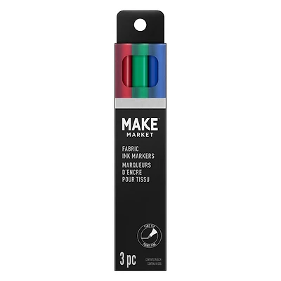 Primary Fine Tip Fabric Ink Markers by Make Market®