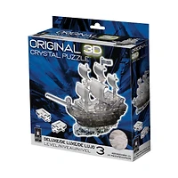 Original 3D Crystal Puzzle™ Black Pirate Ship 101 Piece Puzzle