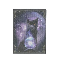 8" Cat with Crystal Ball Tabletop Décor by Ashland®