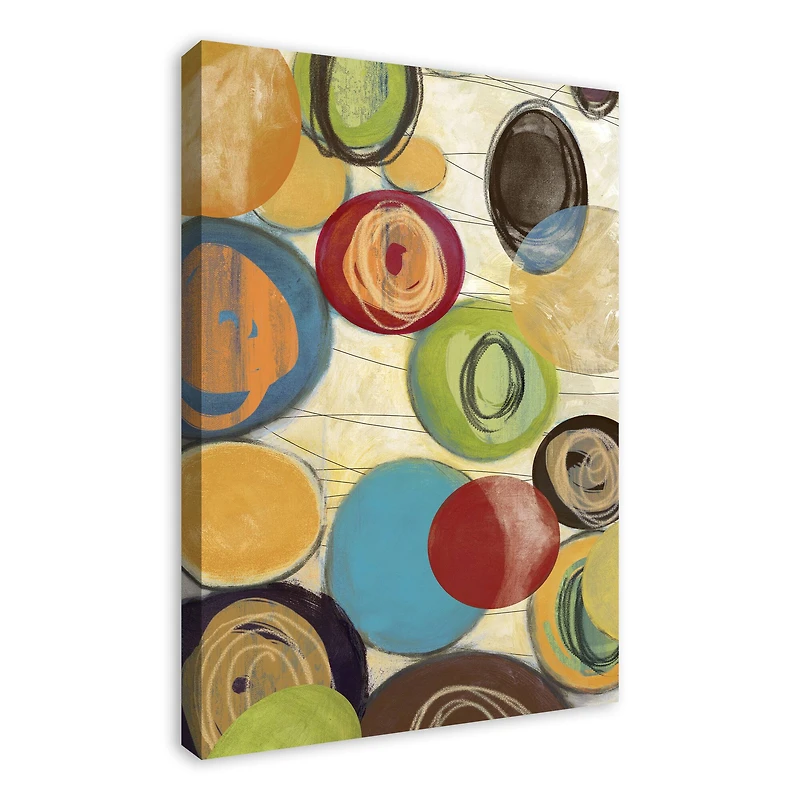 Cicle Party 24" x 36" Canvas Wall Art
