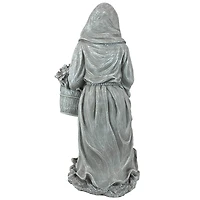Design Toscano 16" St. Fiacre the Gardener's Patron Saint Outdoor Statue