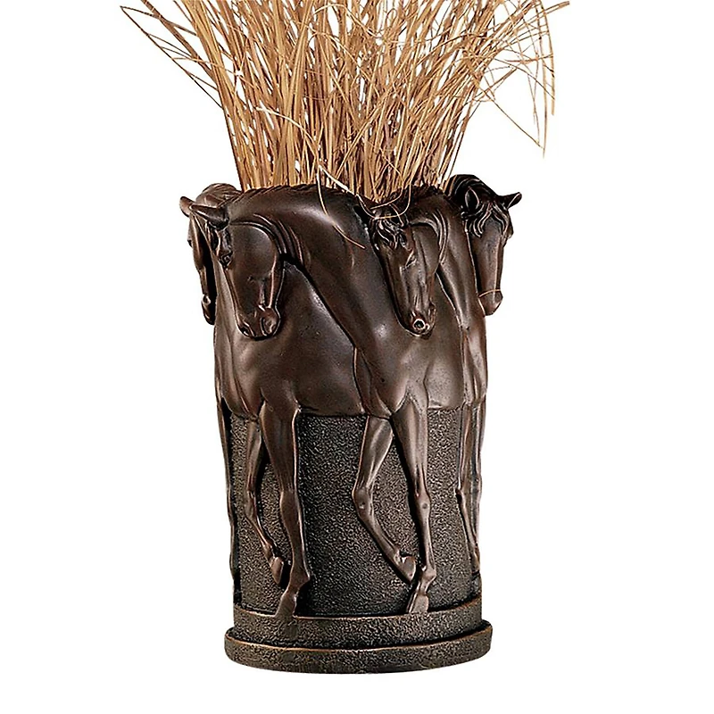 Design Toscano 12" The Six Stallions of the Hippodrome Vase