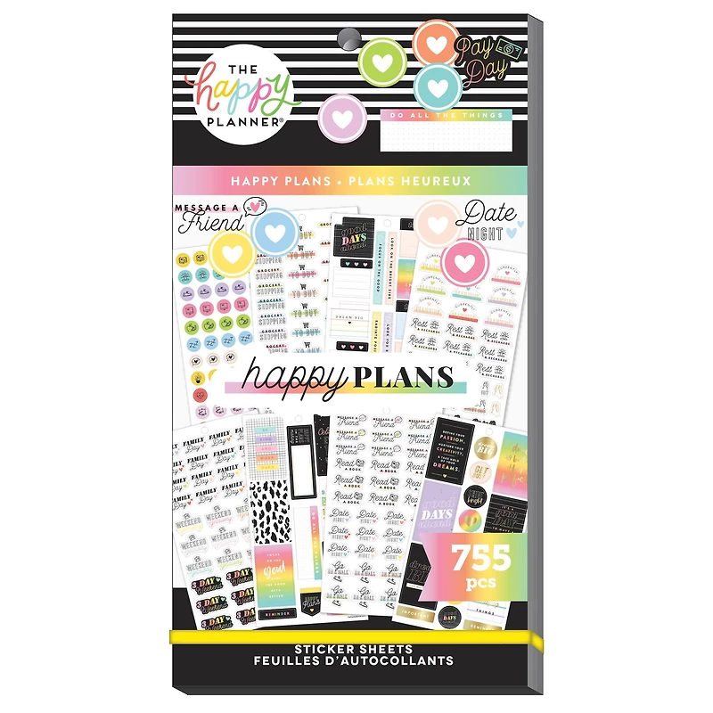 The Happy Planner® Happy Plans Value Pack Stickers